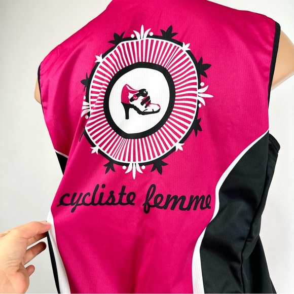 Pearl Izumi Women’s XL Select Sleeveless Singlet Bike Cycling Jersey Half Zip - Picture 6 of 13